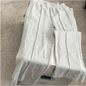 Urban Revivo Women's Light Gray Casual Track Pants - Everyday Joggers